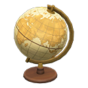 Animal Crossing Items Globe Sepia