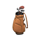 Animal Crossing Items Golf Bag Brown