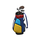 Animal Crossing Items Golf Bag Multicolor