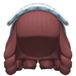 Animal Crossing Items Gothic Headdress Black
