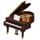 Animal Crossing Items Grand Piano Walnut