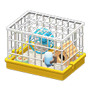 Animal Crossing Items Hamster Cage Yellow