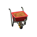 Animal Crossing Items Handcart Red