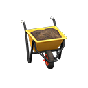 Animal Crossing Items Handcart Yellow