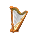 Animal Crossing Items Harp Brown
