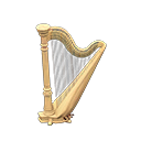 Animal Crossing Items Harp Light brown