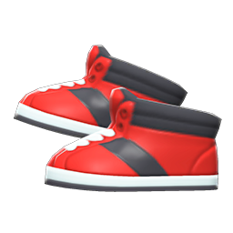 Animal Crossing Items High-tops Red