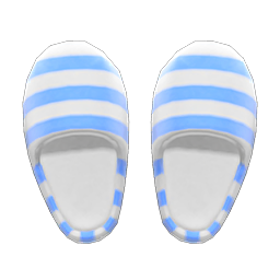 Animal Crossing Items House Slippers Blue