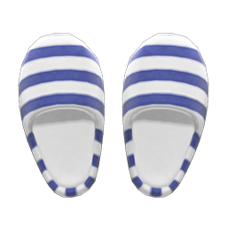 Animal Crossing Items House Slippers Navy blue