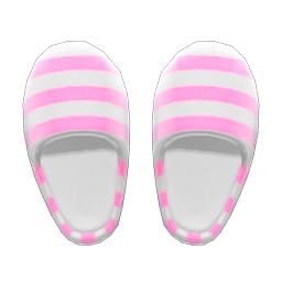 Animal Crossing Items House Slippers Pink