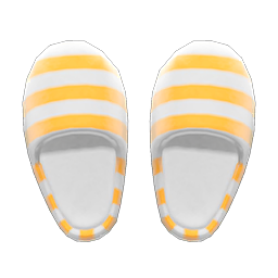Animal Crossing Items House Slippers Yellow
