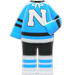 Animal Crossing Items Ice-hockey Uniform Light blue