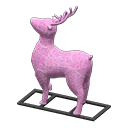 Animal Crossing Items Illuminated Reindeer Pink