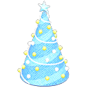 Animal Crossing Items Illuminated Tree Blue