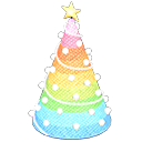 Animal Crossing Items Illuminated Tree Rainbow