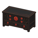 Animal Crossing Items Imperial Chest Black