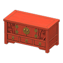 Animal Crossing Items Imperial Chest Red