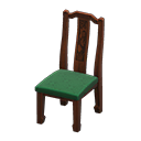 Animal Crossing Items Imperial Dining Chair Brown