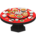 Animal Crossing Items Imperial Dining Table Red