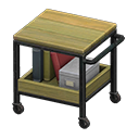 Animal Crossing Items Ironwood Cart Old