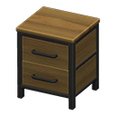 Animal Crossing Items Ironwood Dresser Walnut