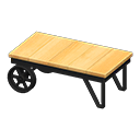 Animal Crossing Items Ironwood Low Table Birch