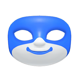 Animal Crossing Items Jester's Mask Blue