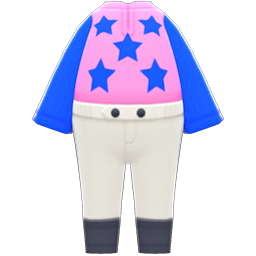 Animal Crossing Items Jockey Uniform Stars