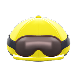 Animal Crossing Items Jockey's Helmet Yellow