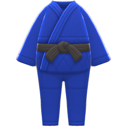 Animal Crossing Items Judogi Blue
