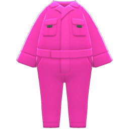 Jumper Work Suit Pink