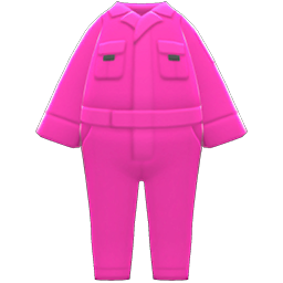 Animal Crossing Items Jumper Work Suit Pink