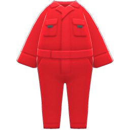Jumper Work Suit Red