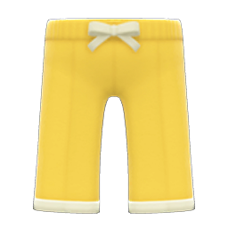 Animal Crossing Items Kung-fu Pants Yellow