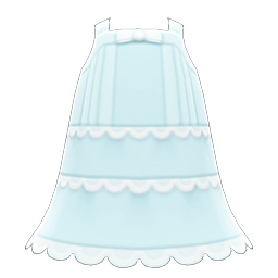Animal Crossing Items Lacy Dress Blue