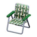 Animal Crossing Items Lawn Chair Green