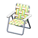 Animal Crossing Items Lawn Chair Yellow