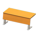 Animal Crossing Items Lecture-hall Desk Light brown