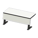 Animal Crossing Items Lecture-hall Desk White