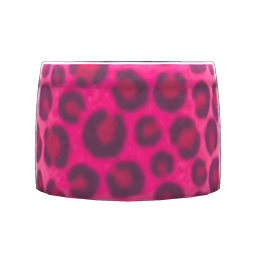 Animal Crossing Items Leopard Miniskirt Pink