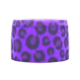 Animal Crossing Items Leopard Miniskirt Purple