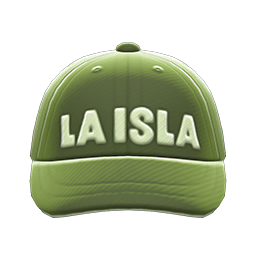 Animal Crossing Items Lettered Cap Olive