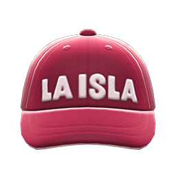 Lettered Cap Red