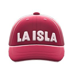 Animal Crossing Items Lettered Cap Red