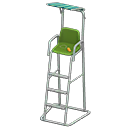 Animal Crossing Items Lifeguard Chair Green