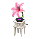 Animal Crossing Items Lily Record Player Pink