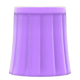 Animal Crossing Items Long Sailor Skirt Purple