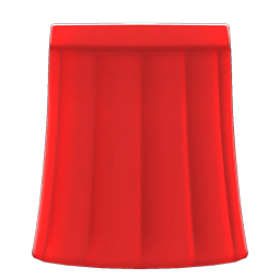 Animal Crossing Items Long Sailor Skirt Red