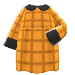 Animal Crossing Items Loose Fall Dress Orange
