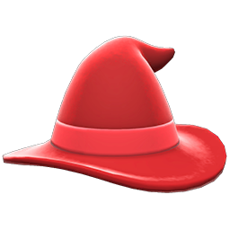 Animal Crossing Items Mage's Hat Red